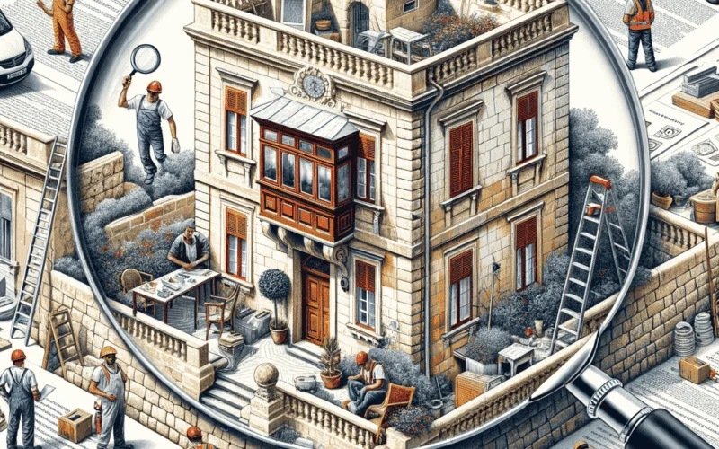 rénovation de propriétés à malte
