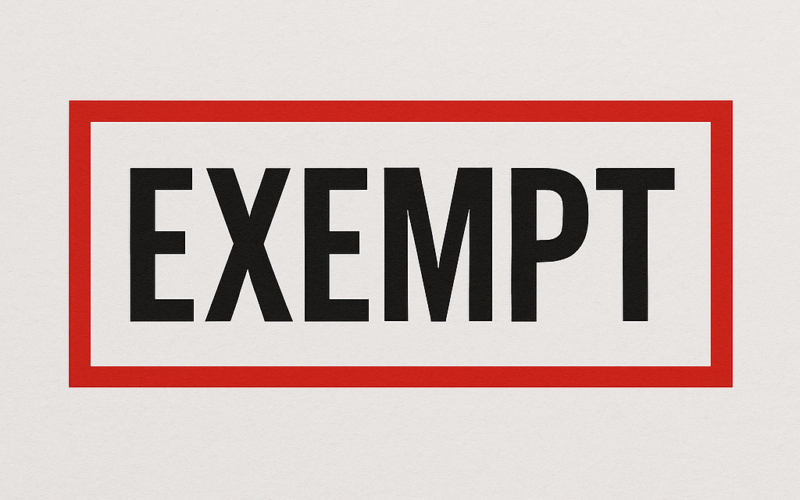exempt