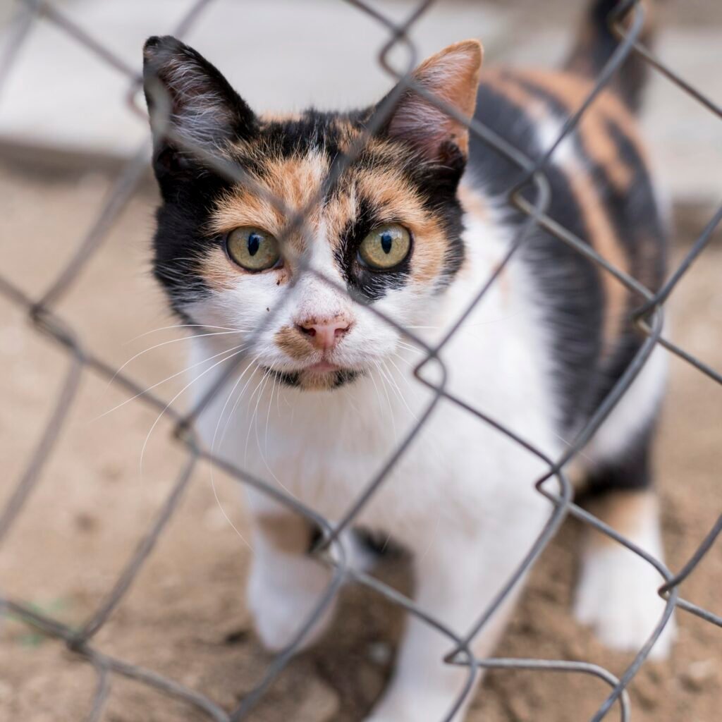 Want To Bring Your Pet To Malta? Avoid This €3,700 Fine 3 cute cat outdoors fence