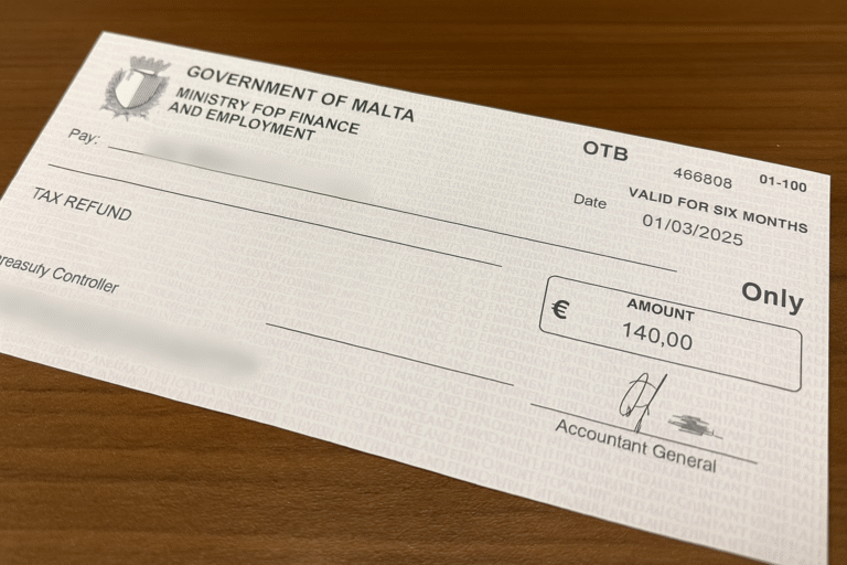 Steuerrückerstattung