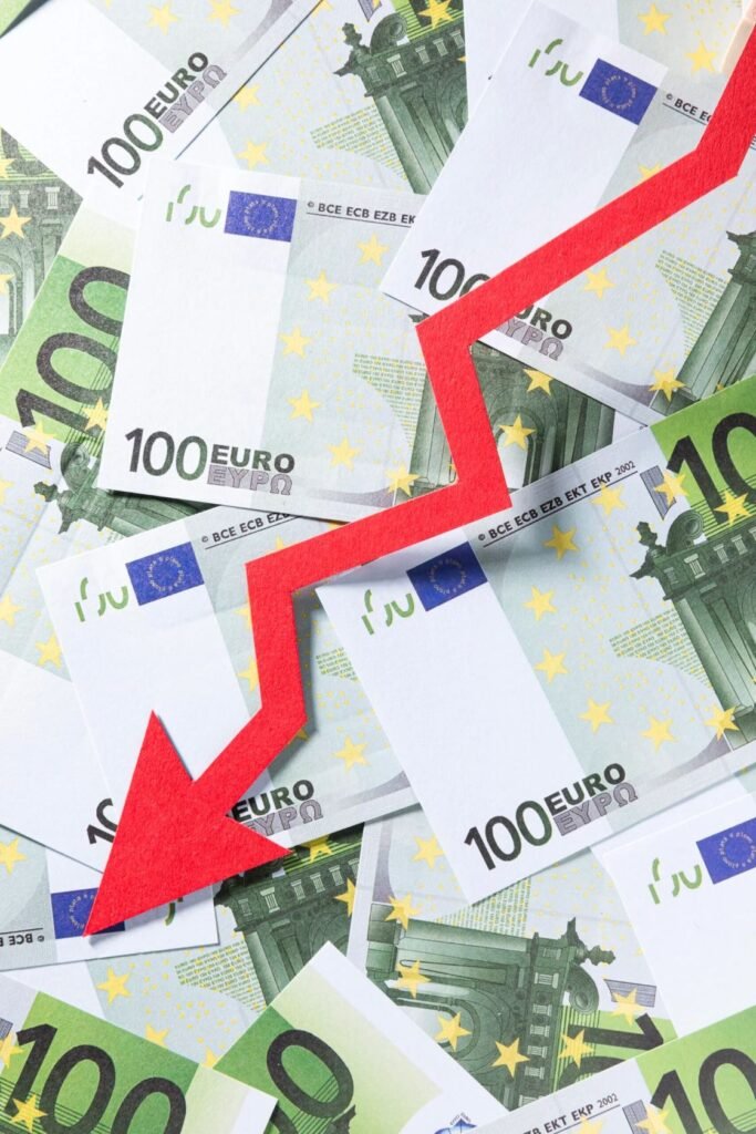 close up economy crisis with euros 1 scaled 1