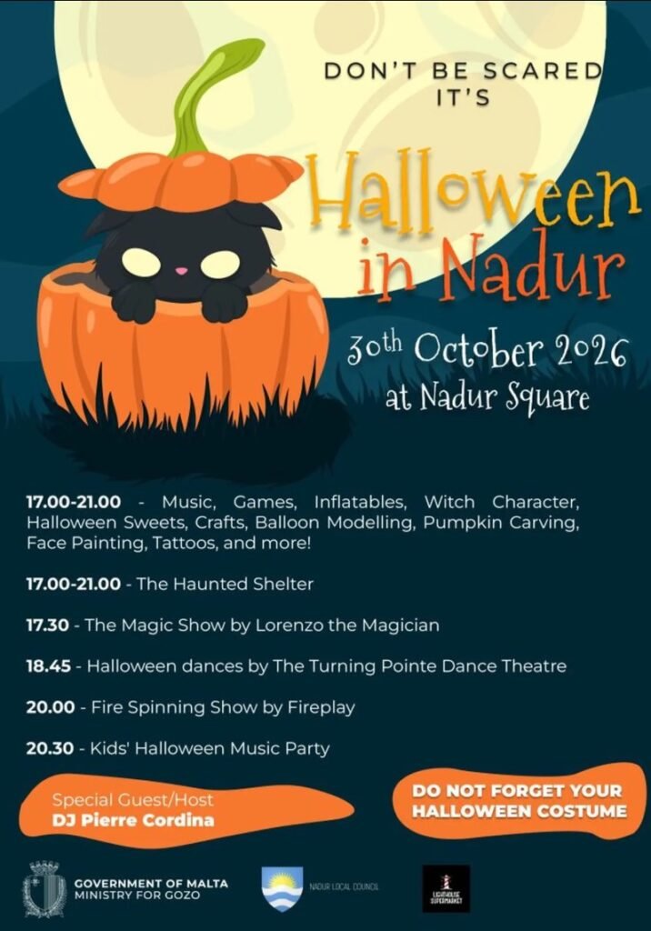 carnival in Nadur official poster